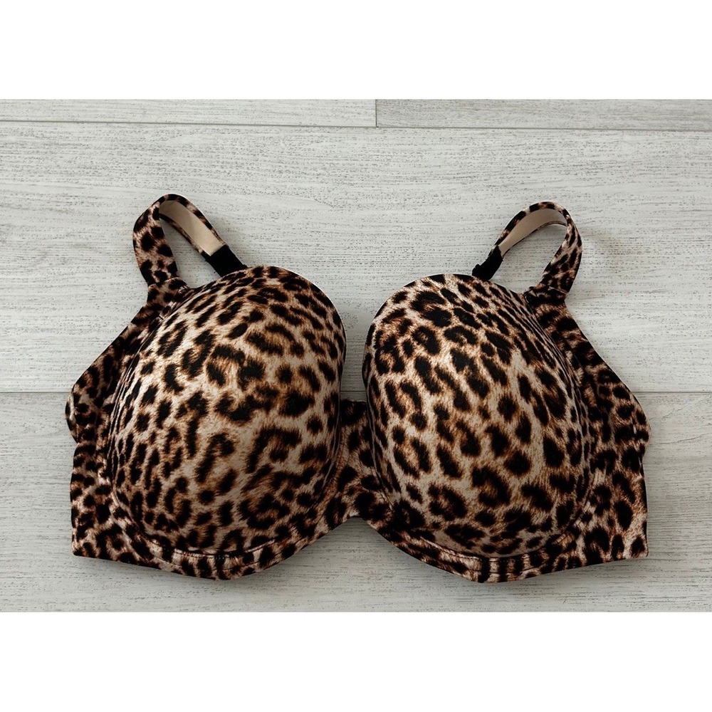 Soma Leopard Stunning Support Smooth Full Coverage Bra Sz 40G Animal Print